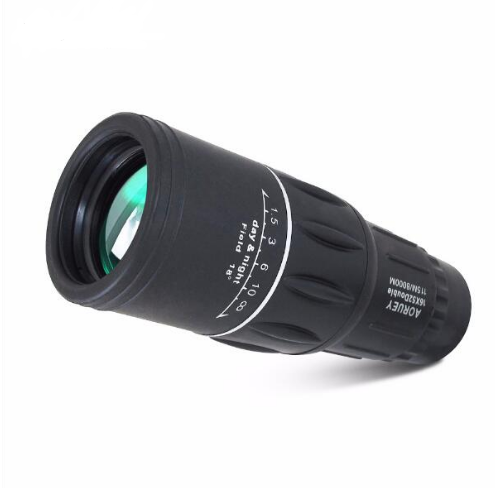 New 16x52 up and down double-tuning wide-angle enhanced green film HD high-power