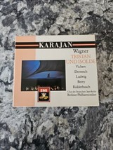 Wagner Tristan und Isolde GERMAN 4 CD Set Karajan Medieval Legend Lovers Knight  - £12.42 GBP