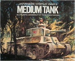 Atlantis Toy & Hobby INC. Japanese Chi-Ha Type 97 Medium Tank 148 AANA313 Plasti image 4