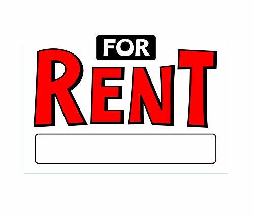 Hillman 843470 Die Cut for Rent Sign (10&quot; x 14&quot;), 6 Pack, 10x14 inches, ... - $22.36