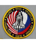 Vtg NASA Space Shuttle Mission Patch Embroidered Bolden Sega - $128.42 MXN