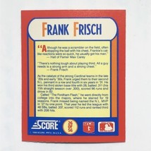 Frank Frisch 1990 Score #26 MVPs Magic Motion 3D Hologram MLB Baseball Card - £0.78 GBP