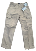 LA Police Gear Operator Pants Mens 34x32 Khaki Tactical Cargo Uniform NEW - £27.58 GBP