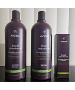 AVEDA INVATI ULTRA Advanced Exfol. Shampoo LIGHT & Conditioner 33.8oz+Serum 5oz - $159.95
