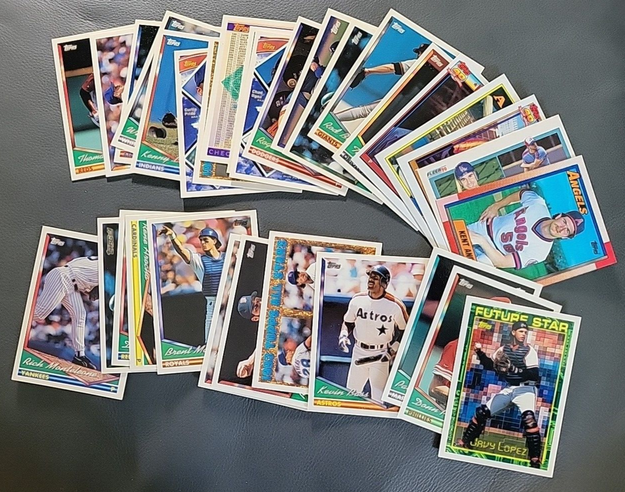 Primary image for Lot 3 of Vintage Topps Baseball Card 1994