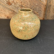 Studio Art Pottery Hand Thrown Bud Vase Signed By Artist AF 1981 - £7.91 GBP