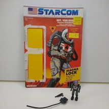 SGT VON RODD W/Card Starcom 1986 Coleco Vintage Action Figure - £31.96 GBP