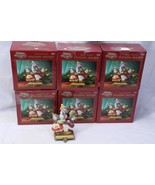 Santas Workbench Snowmen Stocking Holders Snowmen Christmas Heavy  Lot o... - $29.39