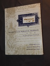Readings in Biblical Hebrew: An Intermediate Text -- USED BOOK in Good C... - £21.36 GBP