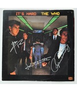 THE WHO SIGNED IT&#39;S HARD VINYL RECORD x3 - J Entwhistle ,P Townshend, R ... - $1,641.24 CAD