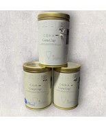3 x Cora Menstrual Reusable Period Cups SIZE 1 Clear Silicone w/Cotton C... - €30,19 EUR