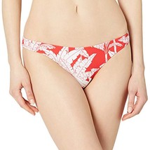 $58 Body Glove Women&#39;s Basic Fuller Coverage Bikini Bottom Red Size Small - £11.71 GBP