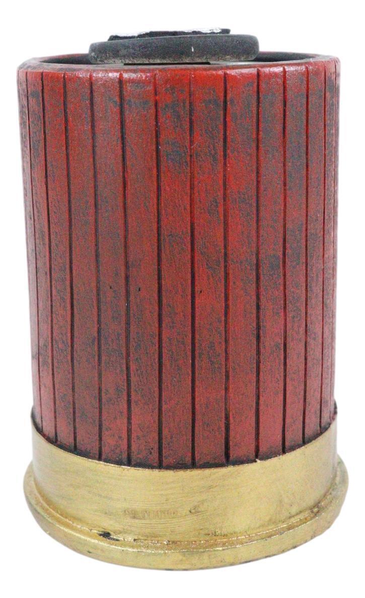 Rustic Lone Western Star Shotgun Bullet Shell Spring Barrel Toothpick Ho... - $23.99