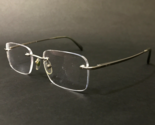 Ray-Ban Eyeglasses Frames RB8502 1003 Gunmetal Gray Rimless Rectangle 50... - £59.47 GBP