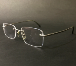 Ray-Ban Eyeglasses Frames RB8502 1003 Gunmetal Gray Rimless Rectangle 50-17-135 - £58.46 GBP