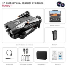 Drone Professional 4K HD Camera Mini Dron Optical Flow Localization Three Sided  - £71.49 GBP