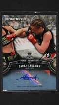 Sarah Kaufman Signed Autographed 2012 Topps Certified Signature Card #30... - $283.92 MXN