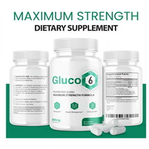 (3 Pack) Gluco6 Supplement Official Formula Blood Healthy Levels (180 Capsules) - £61.51 GBP