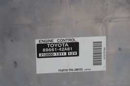 Toyota RAV4 Rav-4 Rav 4 ECM ECU Engine Control Module 89661-42A81 212000-1311 image 4