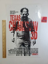 Brand New Texas Chainsaw 3D poster 2013 17x11 inches in protective sleeve - $5.00