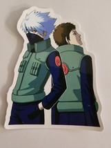 Two Characters Wearing Green Vests Back to Back Anime Sticker Decal Mult... - $2.22