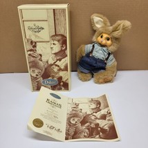 Robert Raikes RARE Wooden Doll Signed Dylan Bunny Rabbit With COA - £62.47 GBP