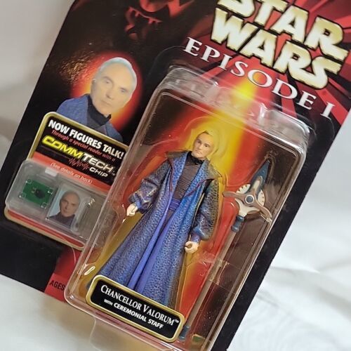 Primary image for Hasbro Star Wars Episode 1 Supreme Chancellor Valorum with Ceremonial Staff 1998