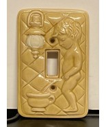 Vintage Japan Kids Room -Ceramic Light Switch cover -EX/NM - $12.86