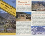 All Aboard For Silverton Colorado Brochure 1989 National Historic Landmark  - $17.82