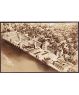 Waltham, MA RPPC - BEV View Fairchild Aerial Surveys Photo Postcard - $232.19 MXN