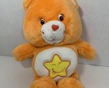 Care Bears Laugh-a-Lot plush orange yellow star teddy stuffed animal toy... - $13.50