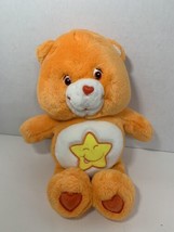 Care Bears Laugh-a-Lot plush orange yellow star teddy stuffed animal toy... - $13.50