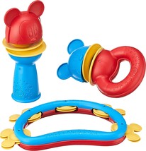 Disney Baby Exclusive Mickey Mouse Shake And Rattle Set,, From Green Toys. - £29.75 GBP