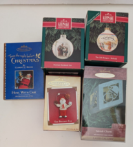 Vintage Hallmark Keepsake Christmas ornaments Lot of 5 - £7.83 GBP