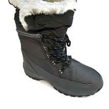 Sociology Artic All Weather Faux Fur Winter Boots Grey Size 7 - $23.19
