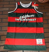 Nightmare On Elm Street /FREDDY Headgear Classics Basketball Jersey ~Never Worn - £55.92 GBP