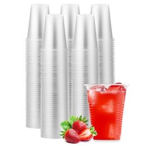 500 Pack 7 Oz Clear Plastic Cups, Disposable Drinking Cups, Plastic Party Cups,  - $37.99