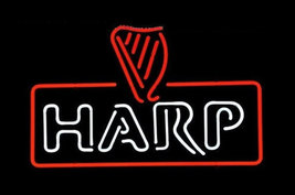 New Harp Lager Guinness Logo Beer Bar Neon Light Sign 18&quot;x 16&quot; [High Quality] - £111.79 GBP