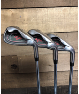 USED Big &amp; Tall Men's Tour Power Golf Wedge Set AW/SW/LW Stiff Flex 5419... - $127.37