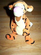 Disney Store Winnie Pooh Tigger Bean Bag Plush Tiger 9&quot; Tall EUC - $15.00