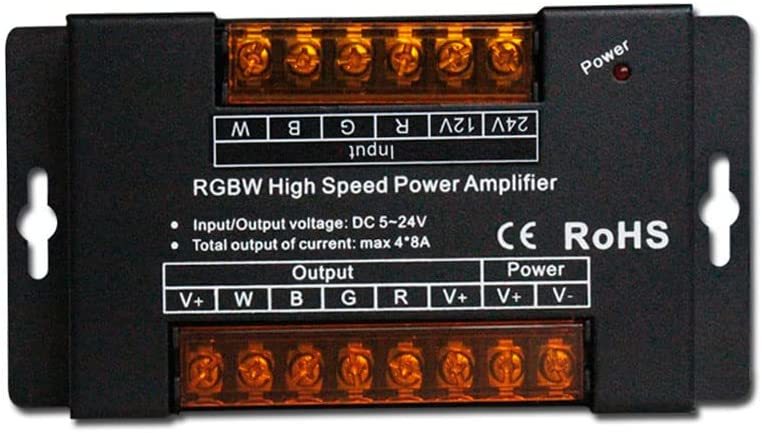 4Ch Channels For 5050 Rgbw Led Light Strip High Speed Power Signal, 24V. - $34.94