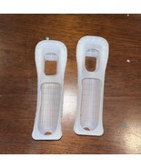 Lot of 2 OEM Official Nintendo Wii Remote Silicone Gel Cover Grip Sleeve... - £8.32 GBP