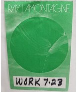 RAY LAMONTAGNE - ORIGINAL CONCERT TOUR CLOTH BACKSTAGE PASS ***LAST ONE*** - $187.91 MXN