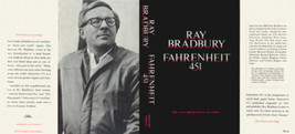 Ray Bradbury FAHRENHEIT 451 1967 black edition  Replica Dust Jacket - £17.86 GBP