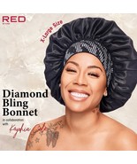 RED BY KISS KEYSHIA COLE X DIAMOND BLING BONNET X-LARGE - #HQ202 ZEBRA B... - £5.92 GBP