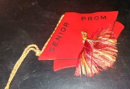 Vtg 1939 Class of 1940 Senior Prom Mini Program Booklet Roy Hicks Orcher... - $34.99