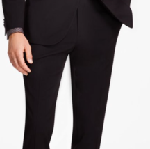 Kenneth Cole Reaction Men&#39;s Techni-Cole Modern-Fit Pants, Navy/Red 44Reg... - $29.65