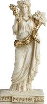 Greek Goddess Demeter / Ceres Mother of Nature (Resin Miniature 9cm / 3.54&#39;) NEW - £33.29 GBP