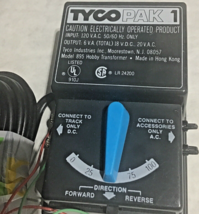 Tyco Pak 1 120 V.A.C.50/60 Hz Output 6 V.A.( Total) 18 Vdc 20 V.A.C.Model 895 - £5.45 GBP