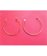 Vintage Spike crystal gold cuff bracelets-SET OF 2 - €7,78 EUR